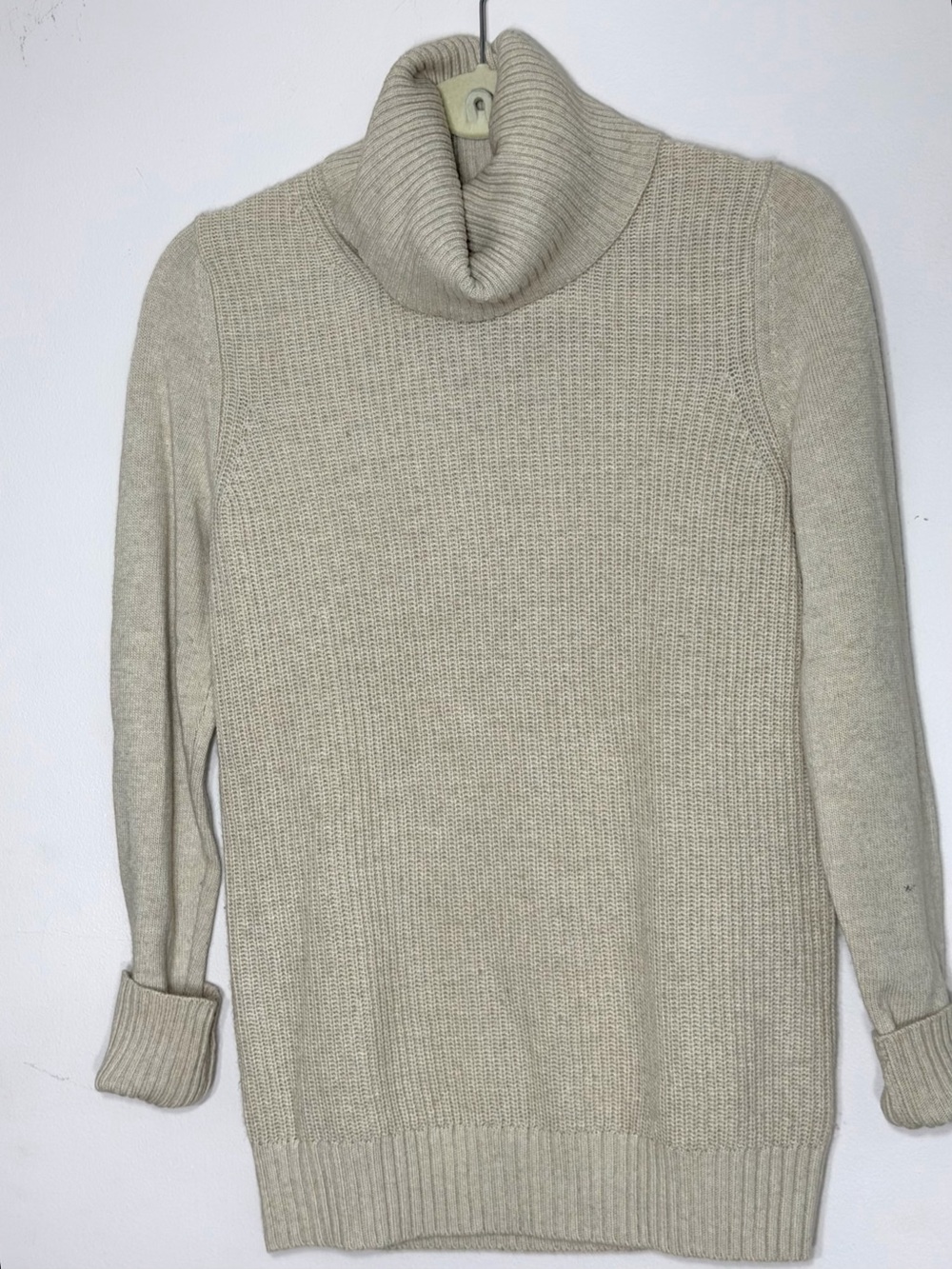 Banana Republic Oatmeal Cowl Neck Sweater